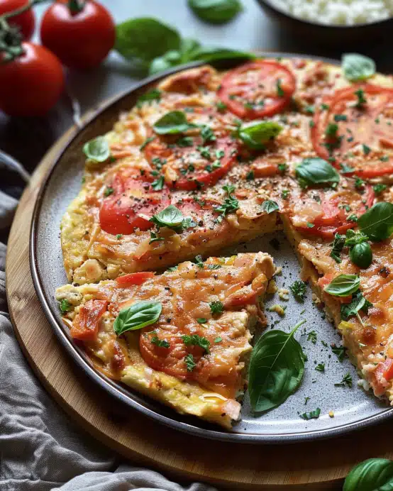 Hähnchen mit Reis und Tomatensoße