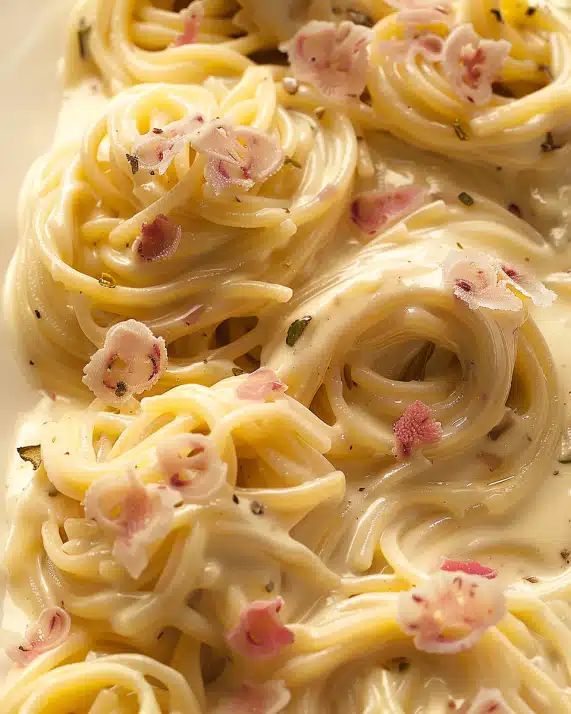 Spaghetti Carbonara Italienischer Art