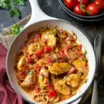 Hähnchen-Paprika-Pfanne 2 Hähnchen-Paprika-Pfanne