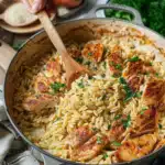 One Pot Orzo Pasta mit Hähnchenbrust 2 One Pot Orzo Pasta mit Hähnchenbrust