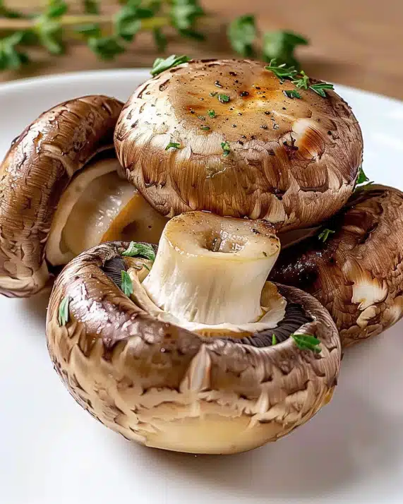 Knusprige Champignons