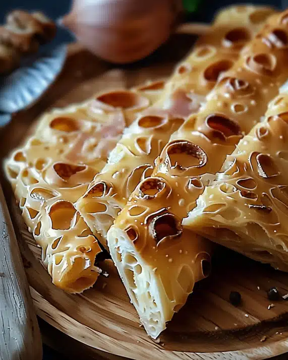 Knusprige Blätterteig-Schinken-Käse