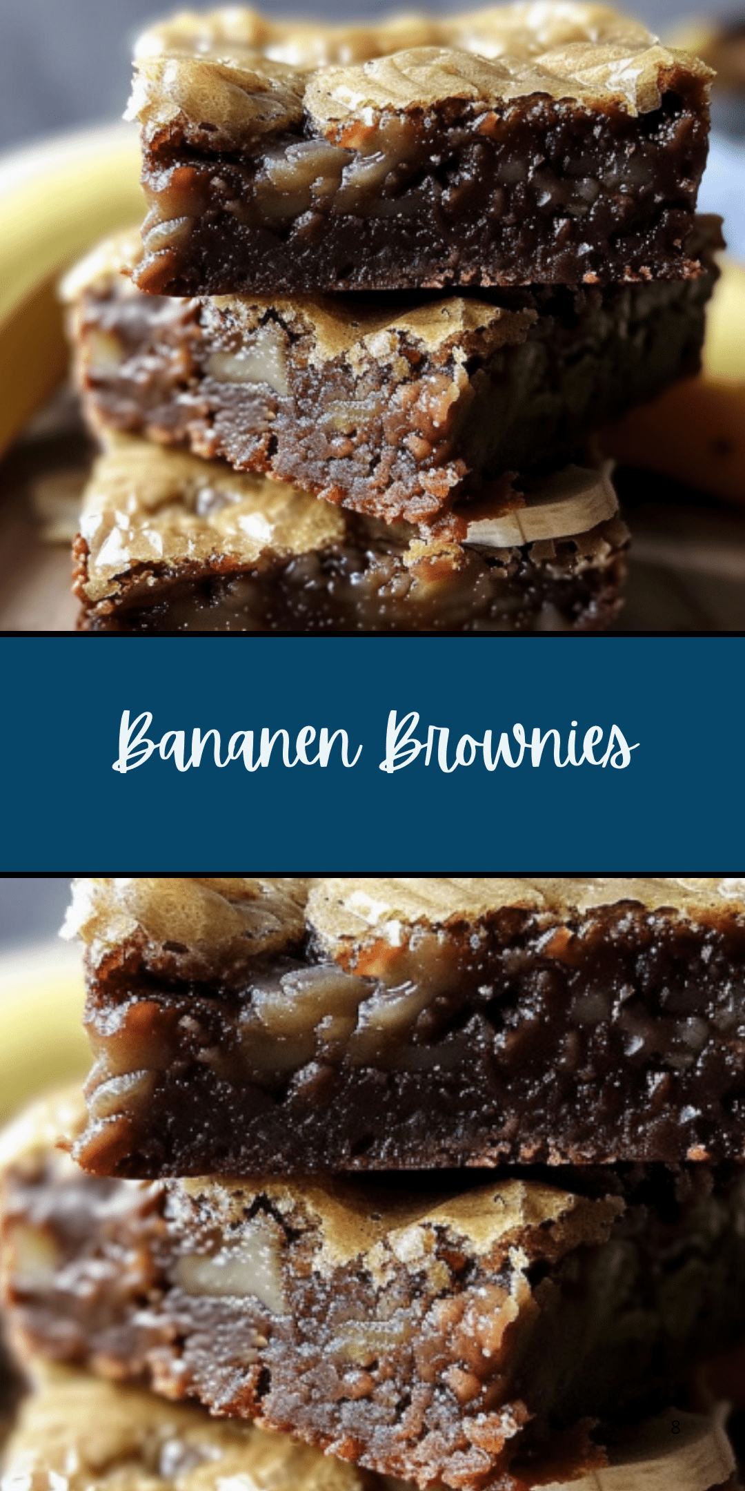 Bananen Brownies | Oma Kochen Bananen Brownies | Oma Kochen