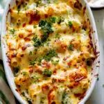 Brokkoli Hähnchen Auflauf mit Frischkäse und Mozzarella 2 Brokkoli Hähnchen Auflauf mit Frischkäse und Mozzarella
