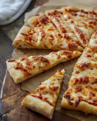 Gedrehte Pizzastangen