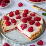 Butterkekskuchen mit Himbeeren und Pudding 2 Butterkekskuchen mit Himbeeren und Pudding