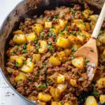 Rinderhackfleisch mit Kartoffeln 2 Rinderhackfleisch mit Kartoffeln
