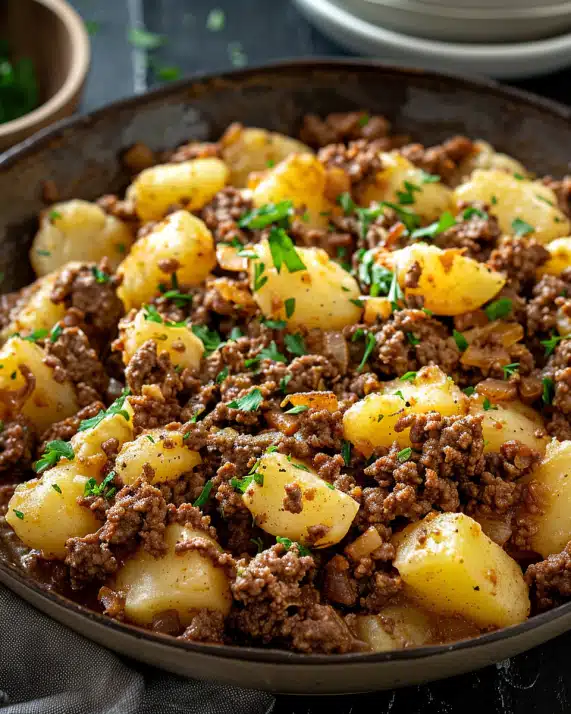 Ground Beef and Potatoes