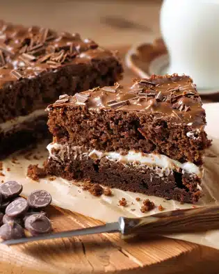 Schoko Haferflocken Kuchen