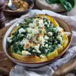Gefüllte Süßkartoffel mit Feta 2 Gefüllte Süßkartoffel mit Feta