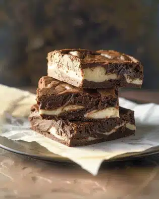 Frischkäse Brownies