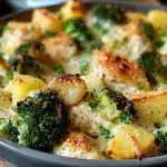 Chicken Potato Broccoli Casserole
