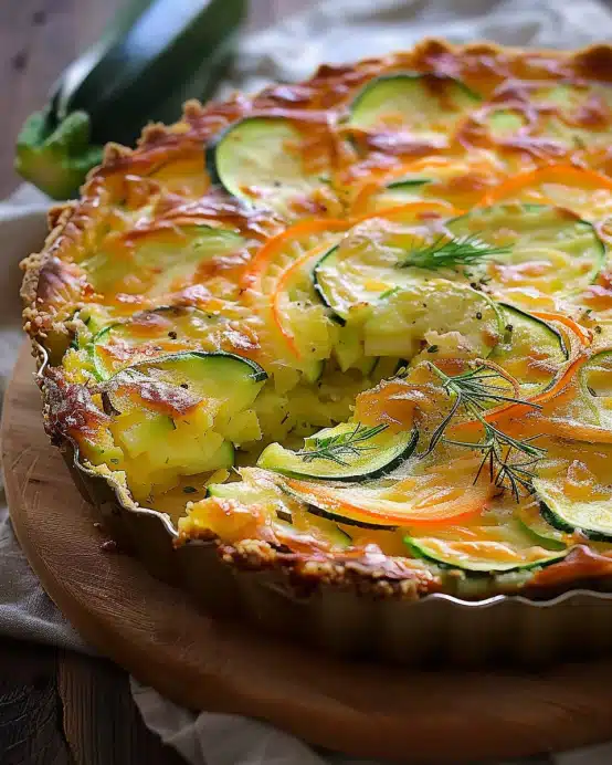Kartoffelauflauf mit Zucchini