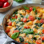 Gnocchi-Pfanne mit Tomaten und Sahnesauce 2 Gnocchi-Pfanne mit Tomaten und Sahnesauce