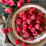 Vegane Baked Oats mit Himbeeren 2 Vegane Baked Oats mit Himbeeren