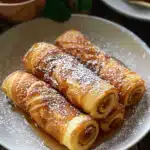 Cinnamon Roll French Toast Roll-Ups 2 Cinnamon Roll French Toast Roll-Ups