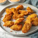Knusprige Hähnchen Nuggets aus dem Backofen 2 Knusprige Hähnchen Nuggets aus dem Backofen