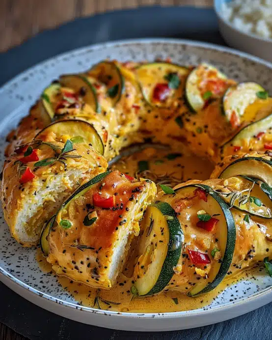 Paprika-Zucchini-Sahne-Hähnchen