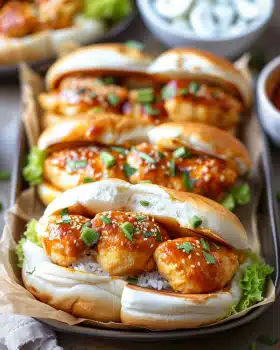 Cheesy Dynamite Chicken Buns