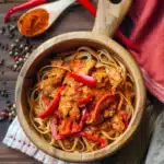 Hähnchen-Paprika-Pfanne 2 Hähnchen-Paprika-Pfanne