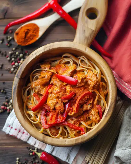 Hähnchen-Paprika-Pfanne