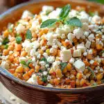 Orientalischer Rote Linsen Salat mit Feta – Frisch & Aromatisch 2 Orientalischer Rote Linsen Salat mit Feta – Frisch & Aromatisch