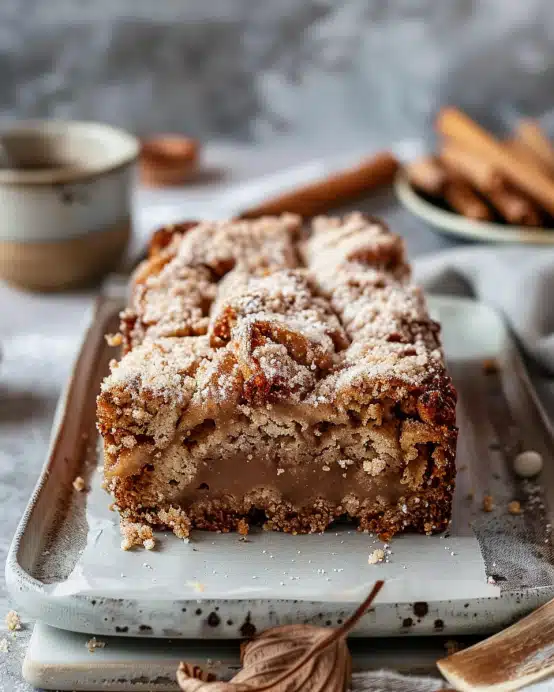Veganes Zimt-Strudel Bananenbrot mit Streusel
