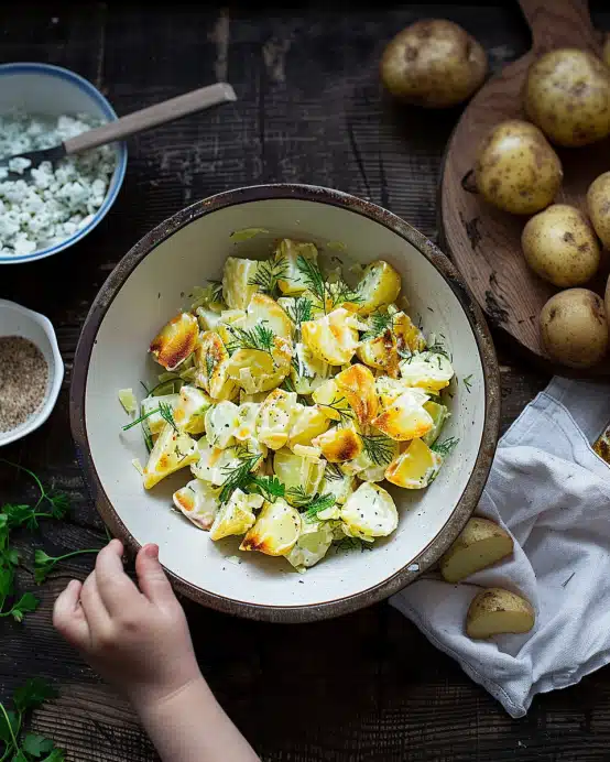 Knusprige Kartoffelsalat
