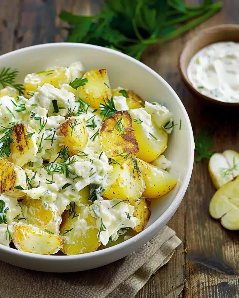 Knuspriger Kartoffelsalat – Trend aus dem Ofen
