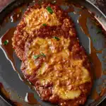 Überbackene Partyschnitzel aus dem Ofen 2 Überbackene Partyschnitzel aus dem Ofen
