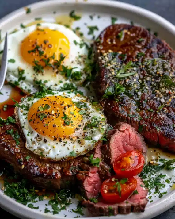 Steak und Eier – Ein Frühstück, das Champions stärkt!