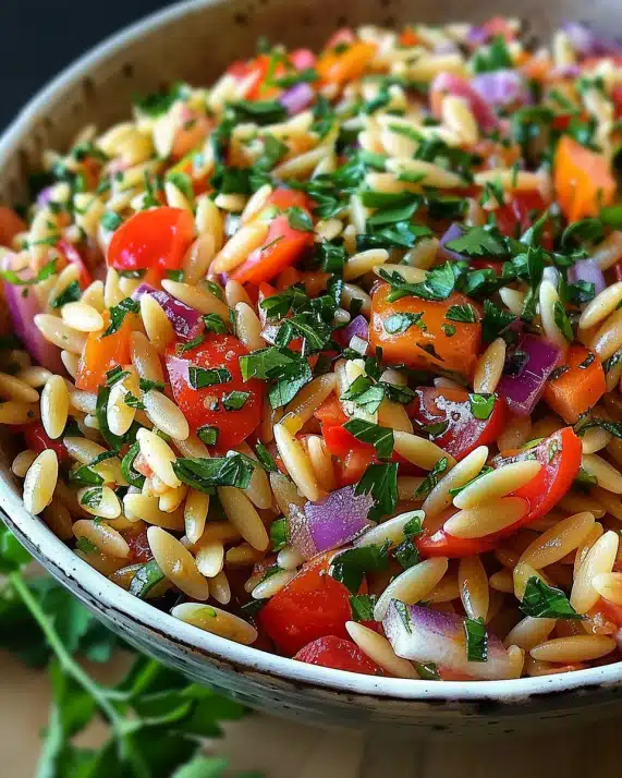 Mediterraner Orzo-Salat: Erfrischendes Rezept für den Sommer