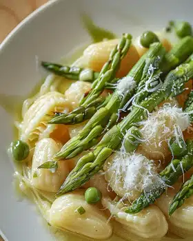 Gnocchi mit grünem Spargel – cremiges Frühlingsgericht