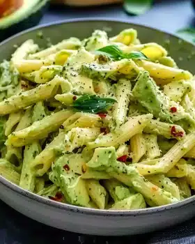 Die beste cremige Avocado-Pasta