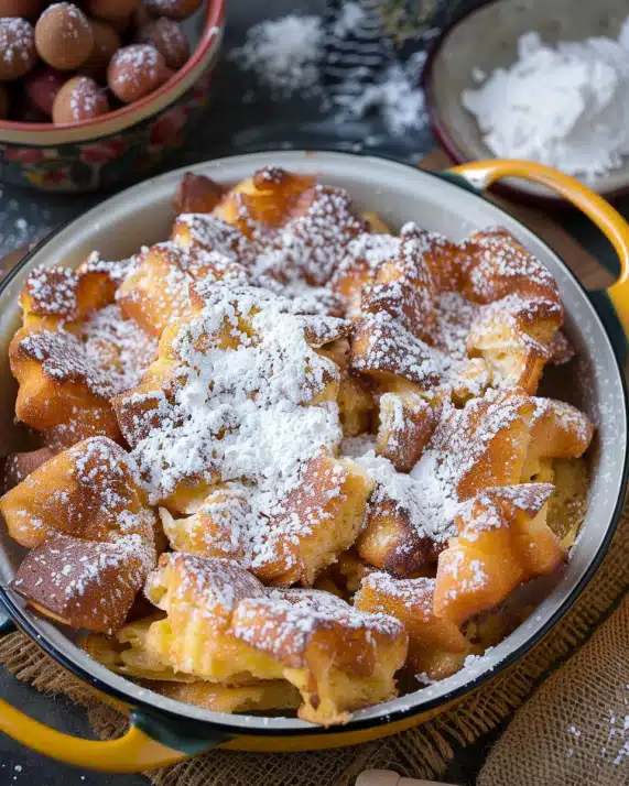 Kaiserschmarrn aus Heißluftfritteuse