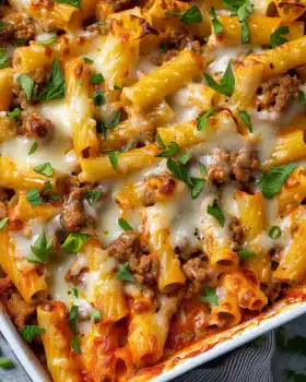 Rigatoni al Forno Rezept – wie beim Italiener