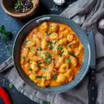 Paprika-Sahne-Hähnchen mit Gnocchi 2 Paprika-Sahne-Hähnchen mit Gnocchi