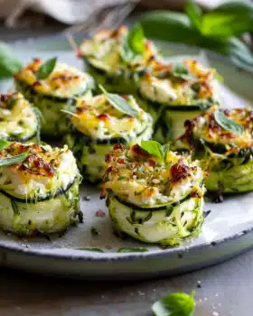 Zucchini-Zitronen-Ricotta-Häppchen für jeden Anlass!