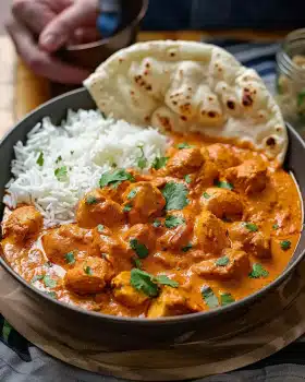 Schnell und einfach selbstgemachtes Butter Chicken
