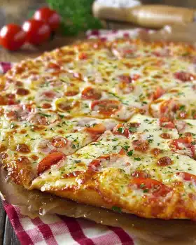 Low Carb Schüttelpizza – Einfach, lecker und schnell