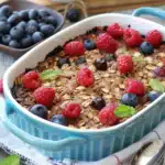 Baked Oats Rezept