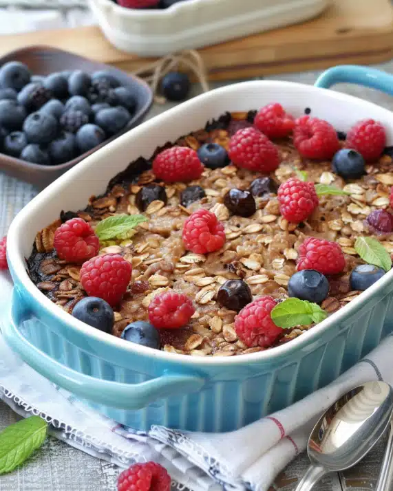 Baked Oats Rezept