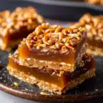 Karamell Bars mit Salzbrezeln – Der unwiderstehliche Snack!