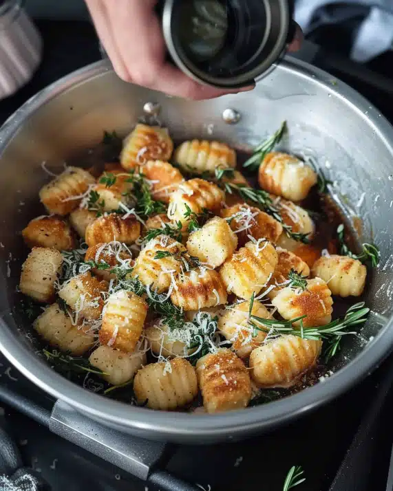 Gnocchi aus der Heißluftfritteuse