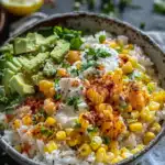 Street Corn Hähnchen Reis Bowl 2 Street Corn Hähnchen Reis Bowl