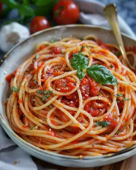 Spaghetti Pomodoro – Ein Klassiker der italienischen Küche