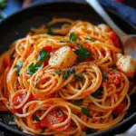 Muschel-Spaghetti in Tomatensugo 2 Muschel-Spaghetti in Tomatensugo