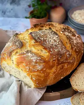 Ich werde Brot nie wieder kaufen, in 5 Minuten zubereitet!
