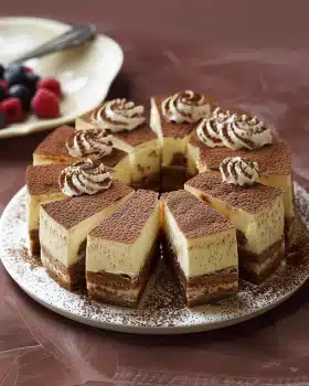 Tiramisu-Cheesecake: Himmlischer Genuss aus zwei Welten