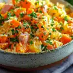 Karotten-Kartoffel-Salat mit Schinken 2 Karotten-Kartoffel-Salat mit Schinken